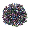 thumbnail image 1 of Miangastore Cube Beads Acrylic Assorted Color for Jewelry Making 200Pcs, 1 of 8