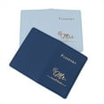 thumbnail image 2 of Couple's Travel Passport Holder Stay Organized on Your Journey with Practical Accessory Designed for Couples, 2 of 7