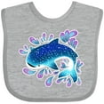 thumbnail image 3 of Inktastic Cute Whale Shark Boys or Girls Baby Bib, 3 of 4