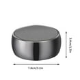 thumbnail image 6 of CheAAlet BS02 Chess Bluetooth Smart Speaker, Outdoor Portable Mini Boombox With Bass, Card Slot, and Sound Amplification Red, 6 of 6