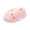 Pink, variant on Girls' Shark Fin Slippers, Closed Toe House Shoes, Shark Face with Fin Detail on Plush Pile, Slip On Casual Footwear