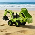 thumbnail image 6 of Forklift Toy Pull Back Construction Vehicle Realistic Dump Truck Bulldozer Excavator Model for Toddlers Boys Girls Ages 3+, 6 of 7