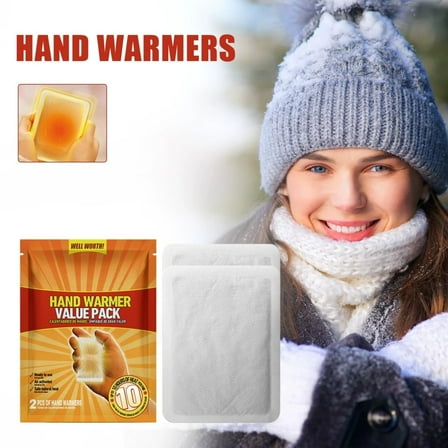 4pcs Disposable Hand Warmers, 2-Pack Portable Heating Pads for Winter, Instant Heat Air-Activated Warmers for Outdoor Activities