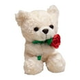 thumbnail image 2 of 2026 New Bear Stuffed Animal Plush Toys with Rose, Cute Bear Stuffed Animals for Girls and Boys, Soft Plush Toys for Birthday Gifts, Valentine's Day Gifts - Kawaii Plushies Pillow, 2 of 7