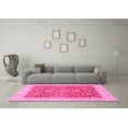 thumbnail image 3 of Ahgly Company Indoor Rectangle Oriental Pink Traditional Area Rugs, 5' x 7', 3 of 4