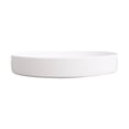 thumbnail image 3 of Jarrón japonés para flores, jarrón floral, cuenco, adorno moderno de mesa, estética, poco profundo Blanco 33 cm, 3 of 9