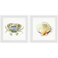 thumbnail image 2 of Crab And Sea Shell Diptych, Art Prints, 64.00" x 1.50", 2 of 6