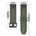thumbnail image 3 of Correa De Reloj Correa de reloj de silicona para Garmin Fenix ​​6X 5X 3 D2 Tactix Bravo Descent MK1 Tmvgtek Para estrenar, 3 of 3