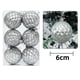 thumbnail image 1 of Adornos de Halloween, bola navideña colgante, colgante decorativo irrompible para árbol de Navidad, bolas de Navidad de 60 mm, juego de 6 unidades., 1 of 3