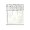 thumbnail image 6 of Martha Stewart Martha’s Garden Valance, Multicolor, Pole Top, Sheer, Indoor, Adult, 1 Piece, 54" x 14", 6 of 6