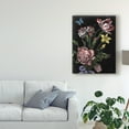 thumbnail image 3 of Trademark Fine Art 'Dark Floral IV' Canvas Art by Naomi McCavitt, 3 of 4