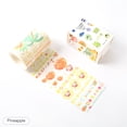 thumbnail image 3 of Rollos de cinta de Scrapbooking perlados de cinta de papel japonés Washi de fruta encantadora, 3 of 8