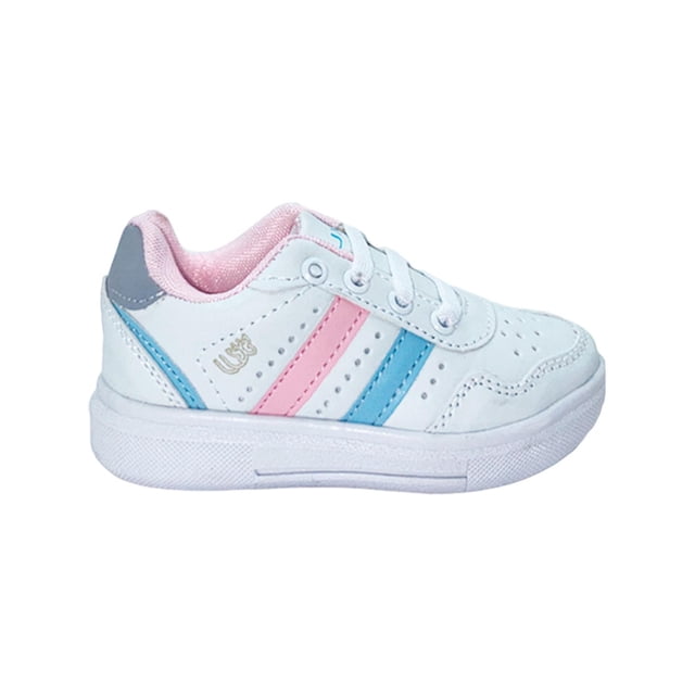 Tenis Niña Lux 10 Urbano Sport blanco 13.5