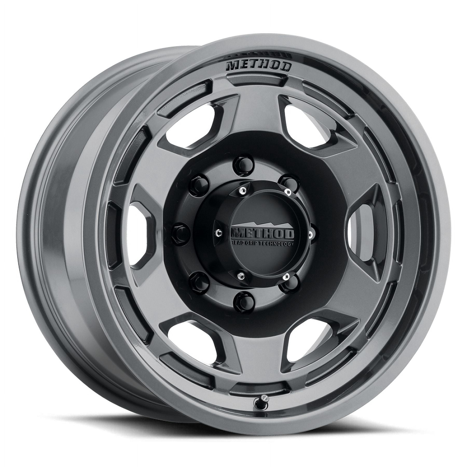 Method Race Wheels MR708 Bead Grip 17x9 -38 Titanium 6x139.7 6x5.5 (QTY 1)