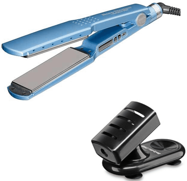 Babylisspro Nano TitaniumPlated Straightening Flat Iron With Free
