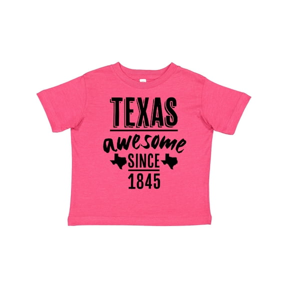 Inktastic Texas Awesome Since 1845 Boys or Girls Toddler T-Shirt