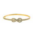thumbnail image 1 of JeenMata Pulsera de Cadena con Diseño de Infinito con Baño de Oro Amarillo - Bisutería - Accesorios para Mujer, 1 of 6