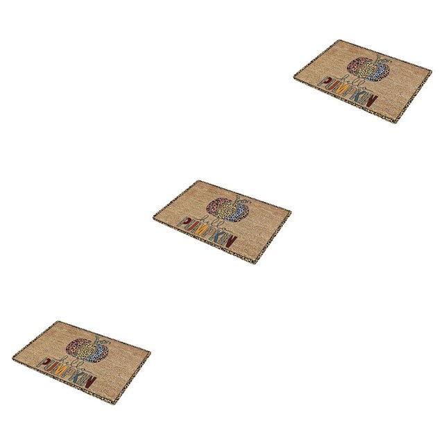 sweethay Alfombra antideslizante para el suelo, felpudo para entrada del Día de Acción de Gracias, alfombra decorativa para el hogar, 40x6 40x60cm 3Conjunto