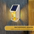 thumbnail image 5 of Solar Wall Lights 2 Pack, Outdoor Wall Wash Lighting with Up/Down Illumination, IP65 Waterproof for Garden, Porch, Patio Decor, 5 of 8