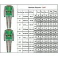 thumbnail image 3 of Pyjamas de Noël Assortis pour la Famille Elf Pyjamas de Nuit de Noël Pyjamas Décontractés Ensemble de Pjs, 3 of 5