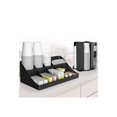 thumbnail image 4 of Mind Reader - Food storage station and cup holder set - black, 4 of 6