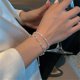 thumbnail image 5 of Stainless Steel Fashion Simple Shiny Chain Bracelet for Women Minimalist Adjustable Charm Bracelet Wedding Party Jewelry Gifts, 5 of 5