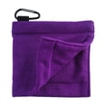 thumbnail image 1 of Toalla de limpieza de pelotas de Golf, paño de limpieza portátil de secado rápido, accesorios de Golf Púrpura, 1 of 8