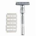 thumbnail image 1 of Compatible Classic Handle Razor Double-Edged Butterfly Twisted Opening T-Shaped 9-Speed Radical Adjustment Fro_Perfect Gift, 1 of 5