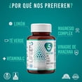 thumbnail image 4 of Magnesio Complex 60 Capsulas con 4 tipos de Magnesio, Reforzado con Vitamina C, Vinagre de Manzana y Te Verde LIFEED5 Multivitamínico para Mujer y Hombre en capsulas, 4 of 7