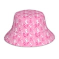 thumbnail image 1 of Fotbe Breast Cancer Awareness (3) Sombrero Tipo Pescador con Estampado – Sombrero de Sol de Algodón de Moda para Playa, Golf, Pesca, 1 of 6
