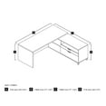 thumbnail image 2 of Bestar Pro-Linea Bureau en L, 2 of 5