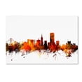 thumbnail image 2 of Trademark Fine Art "San Francisco City Skyline III" Canvas Art by Michael Tompsett, 2 of 4