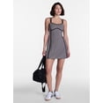thumbnail image 4 of Avia Women's SoftSculpt Tipped Mini Dress, Sizes XS-XXXL, 4 of 7