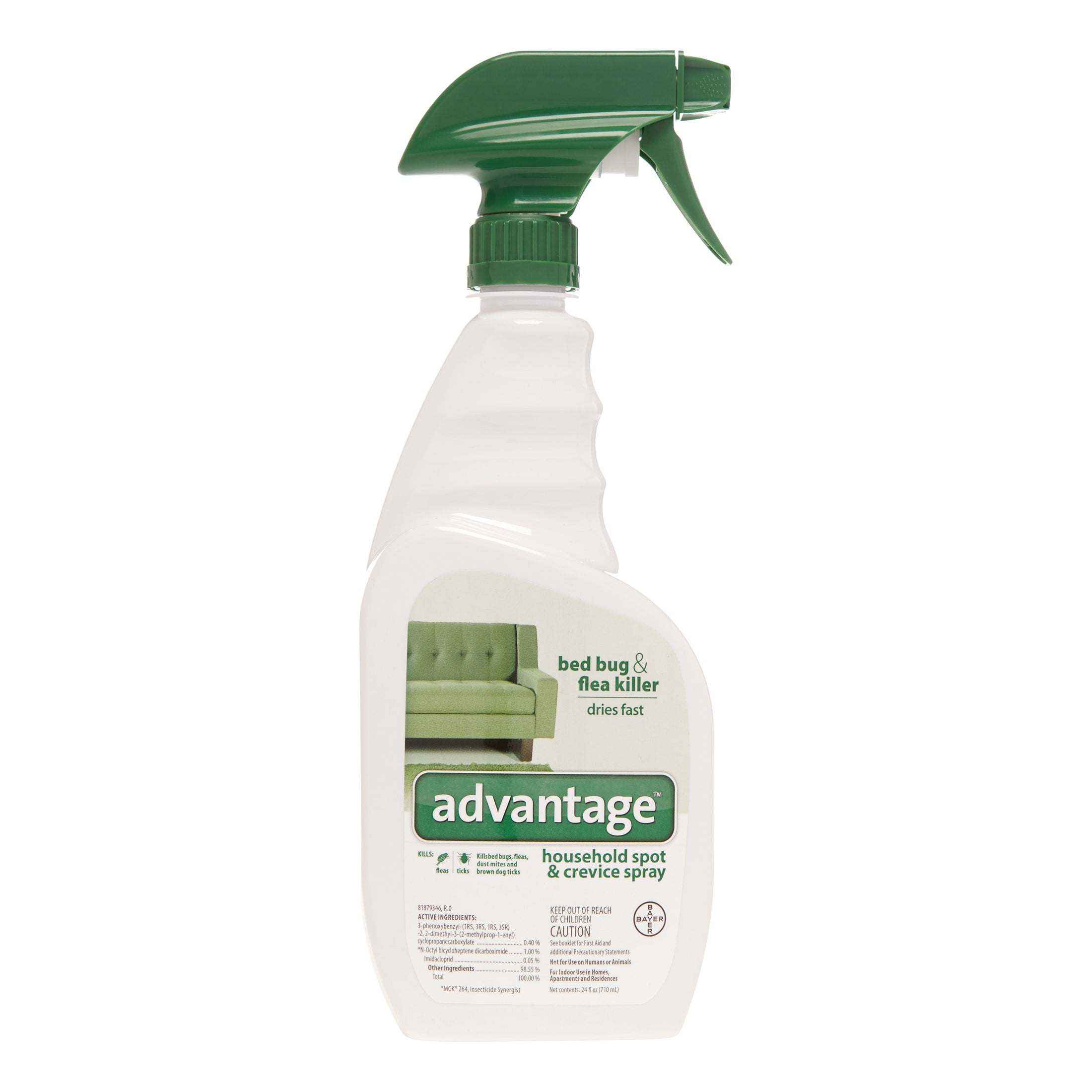 Advantage Flea & Tick Household Spot & Crevice Spray, 24 oz.