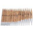 thumbnail image 2 of Circular Knitting Needle Set, Circular Knitting  Interchangeable Aluminum Alloy Clear Engraving Wide Applicability  For Weaving, 2 of 8