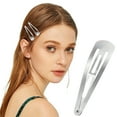 thumbnail image 3 of Kayannuo 30 Pcs Large Metal Snap Hair Clips No Slip Hair Barrettes Girls Women Hair Accessories Home Decor, 3 of 6