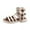 Beige*, variant on OSOLU Children Girls Sandals Non- Closed Toe Solid Color Wedding Party Footwear Flower Decoration Classic Casual Shoes