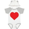 thumbnail image 3 of Inktastic Red Heart Boys or Girls Baby Bodysuit, 3 of 5