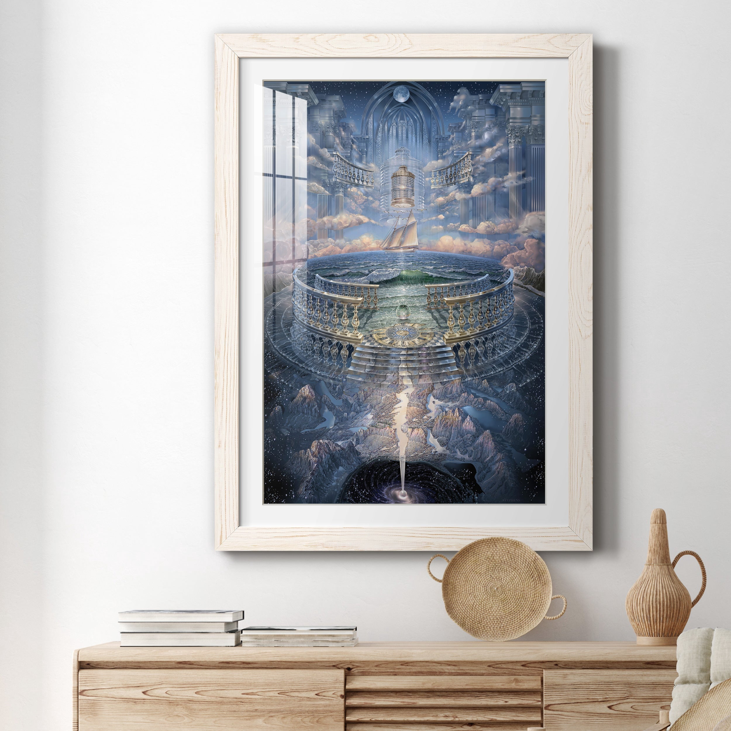 Solace II - Premium Framed Print - Distressed Barnwood Frame - Ready to Hang