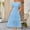 Light Blue, variant on Tummy Control Sexy Dresses for Women Going Out Cotton Pink A-Line Eyelet Midi Short Sleeve Vacation Dresses