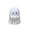 E, variant on Halloween Ghost Figurine, Ghost Girl with Pink Bow & Hot Drink, Funny Ghost Statue Halloween Decor for Gift, Cute Spooky Tabletop Ornament for Home, Mantle, Desk & Party Decoration