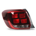 thumbnail image 2 of Rear Lamp, Impact Resistant High Brightness Injection Molding Increase Visibility Car Tail Light Weatherproof  for Sandero MK2 Facelift Left 265554938R,Right 265506147R, 2 of 7