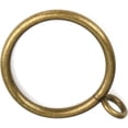 thumbnail image 1 of Qucyy Antique Brass Curtain Rings with Eyelets for Curtain Rods (Set of 30 PCS Curtain Rings) (1 1/4 inch Inner Diameter) Antique Brass 1 1/4 inch Inner Diameter, 1 of 1