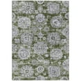 thumbnail image 2 of Addison Rugs Chantille Indoor/Outdoor Transitional Floral Olive Washable Rectangle Rug, 5' x 7'6", 2 of 5