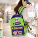 thumbnail image 5 of Mochilas escolares para estudiantes universitarias, gran capacidad, grafiti para estudiantes de secundaria callejeros, mochilas para hombres para nichos, 5 of 5