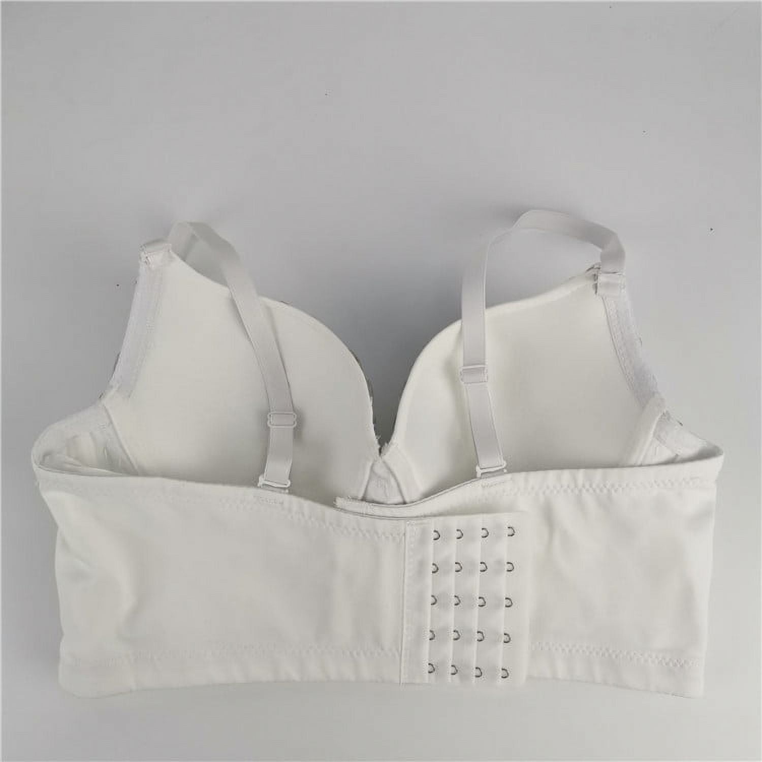 Embellished Ivory Cream Push up Bra Top Bustier Hand Decorated With  Sequins. -  Canada
