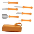 thumbnail image 2 of 6x Pumpkin Carving Kits Sculpting Cutter Multi Functional Carving Tools Set Stainless Steel for Adults Kids Pumpkin Lantern DIY, 2 of 8