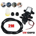thumbnail image 1 of 12V High Pressure Water Pump 130Psi Self Priming Sprayer Diaphragm Auto Switch, 1 of 9