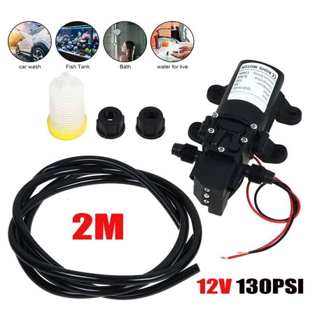 bayite 12V DC Fresh Water Pump 7.5 L/Min 2 GPM 100 PSI Adjustable 12 Volt Diaphragm Self Priming Sprayer Pump with Pressure Switch for RV Camper Marine Boat, Boating - Canada bayite 12V DC Fresh Water Pump 7.5 L/Min 2 GPM 100 PSI Adjustable 12 Volt Diaphragm Self Priming Sprayer Pump with Pressure Switch for RV Camper Marine Boat, Boating - Canada