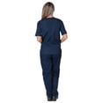 thumbnail image 2 of Ensemble de 2 Pcs Uniforme Médical d'Hôpital Unisexe Haut Pantalon Infirmière Dentiste, 2 of 4